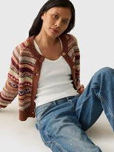 Load image into Gallery viewer, Faherty Marley Fairisle Cardigan
