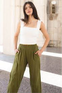 Natalie Busby Elastic Barrel Pant