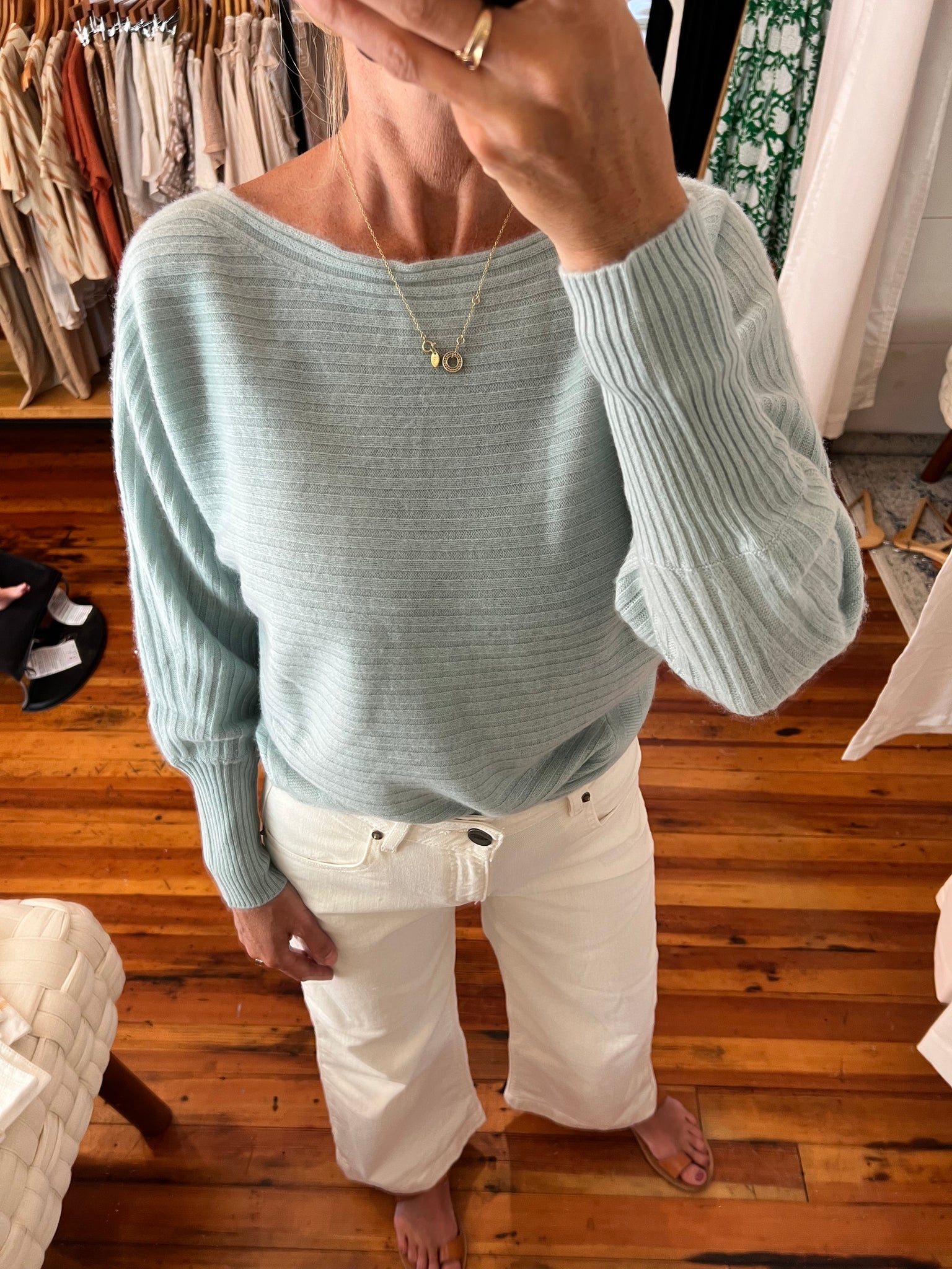 Cashmere Boatneck Sweater – NAADAM